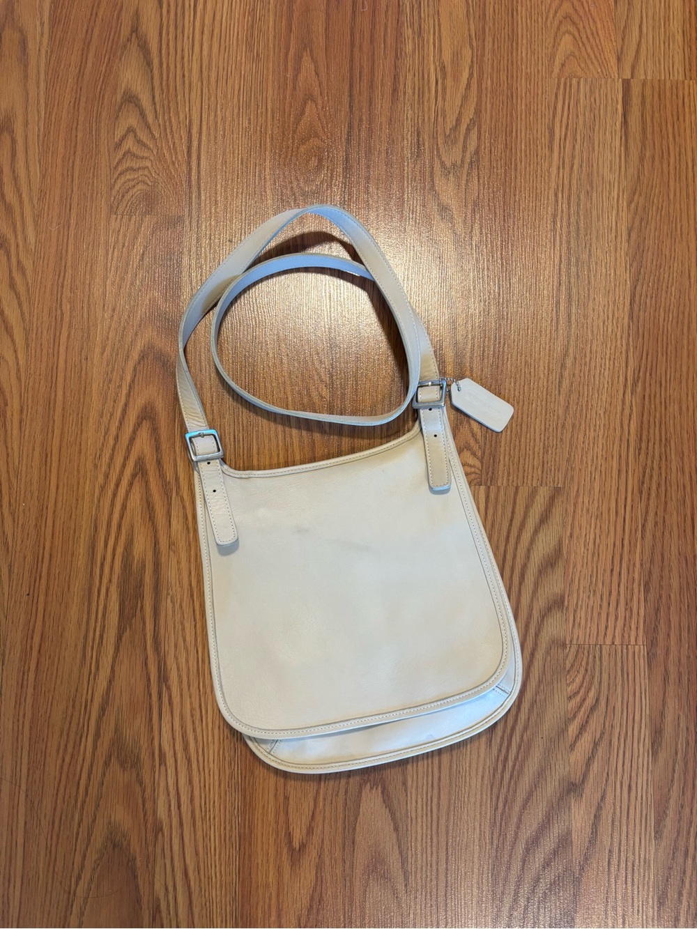 Vintage Coach 9131 Leather Duffel Sac Crossbody Bag - Authentic